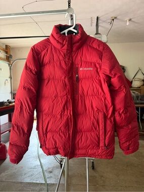Columbia Bright Red Insulated Jacket